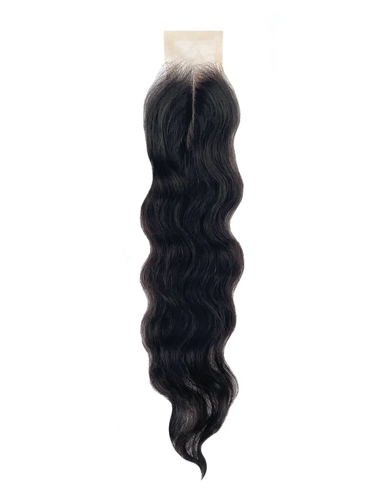 2*6 Closure Raw Wavy