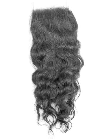 4x4 Raw Wavy/Burmese curly Closure